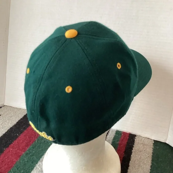 Zephyr Oregon ducks Fitted Hat Size 7 1/8 vintage retro Donald Duck - Picture 4 of 10